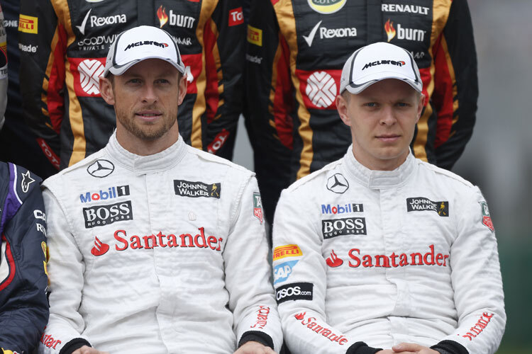Jenson Button freut sich über Kevin Magnussen als neuen Teamkollegen