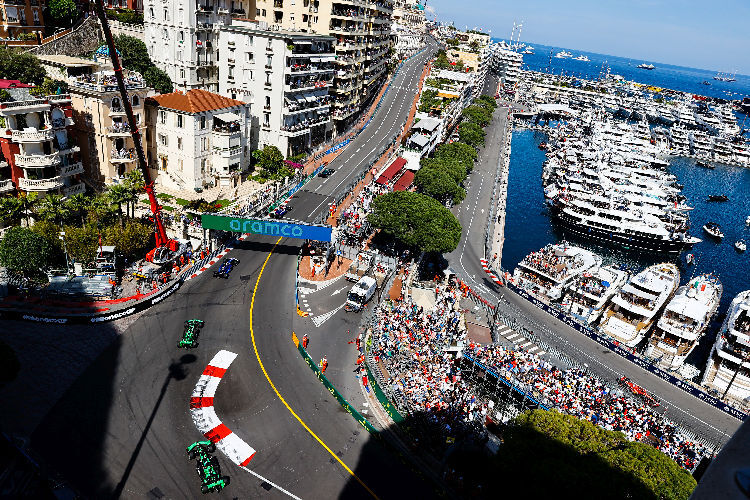 Alle hintereinander weg, kaum Racing: Das Monaco-Rennen war in weiten Teilen ereignislos - auch für die Fahrer
