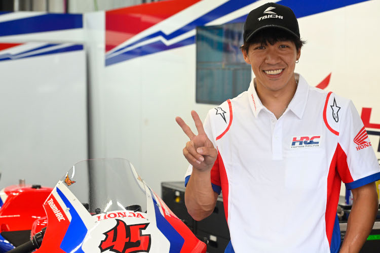 Ein zweites MotoGP-Wochenende für Tetsuta Nagashima