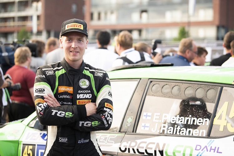 Eerik Pietarinen gewann beim Heimspiel die WRC2-Wertung
