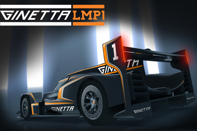 Eine aktuelle Computer-Zeichnung des Ginetta LMP1