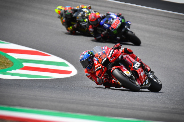 Ducati-Star Pecco Bagnaia kommt als Weltmeister nach Mugello