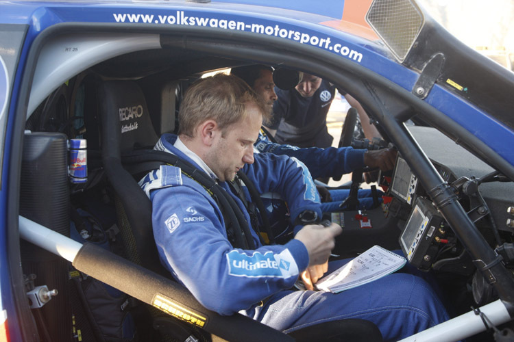 Timo Gottschalk kurz vor seinem ersten Dakar-Sieg
