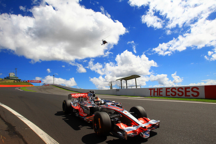 Craig Lowndes im Formel-1-McLaren