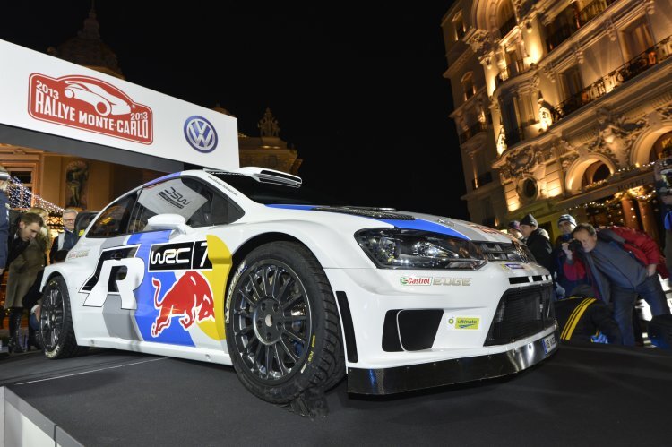 Der VW Polo RC WRC in Monte Carlo
