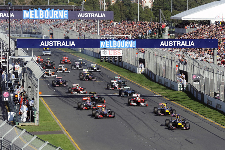 In Melbourne wird seit 1996 F1 gefahren