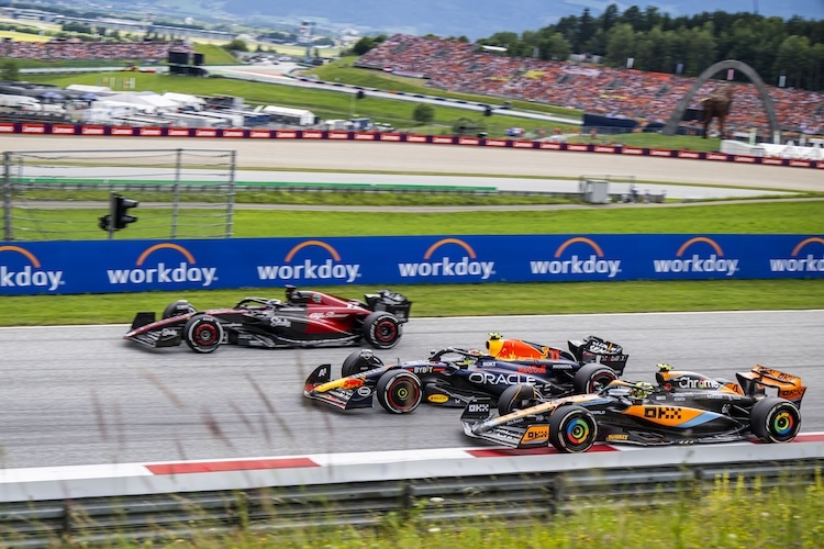 Die Formel 1 sorgt auch 2024 für Motorsport-Begeisterung rund um den Red Bull Ring