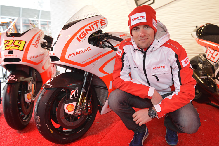 Ben Spies mit seiner Ignite-Pramac-Ducati