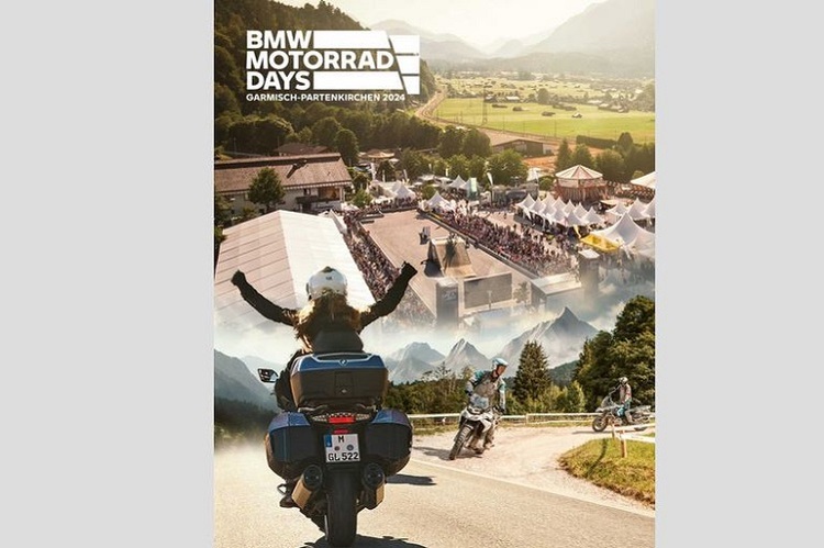 2024 wieder in Garmisch-Partenkirchen: Die BMW Motorrad Days