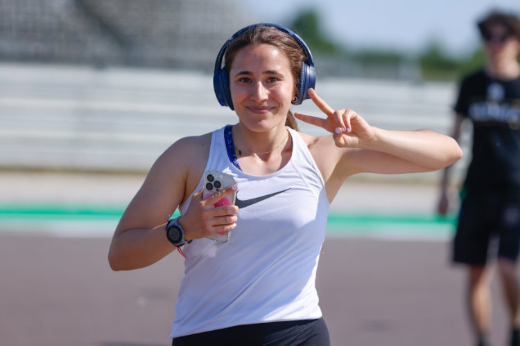 Die WM-Zweite Beatriz Neila
