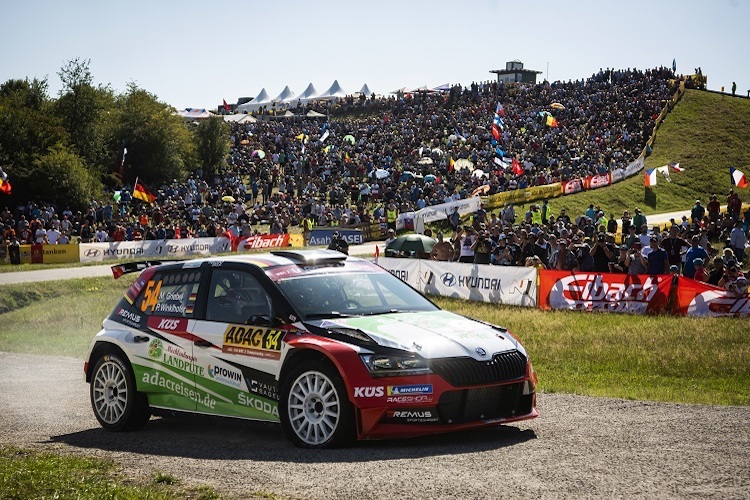 Marijan Griebel wurde in der WRC 2 Zweiter