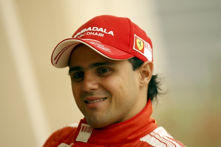 Daueroptimist Felipe Massa in Bahrain.