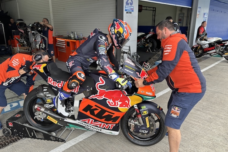 Collin Veijer mit KTM Ajo