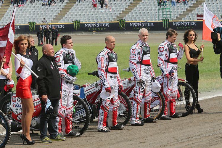 Die polnische Mannschaft