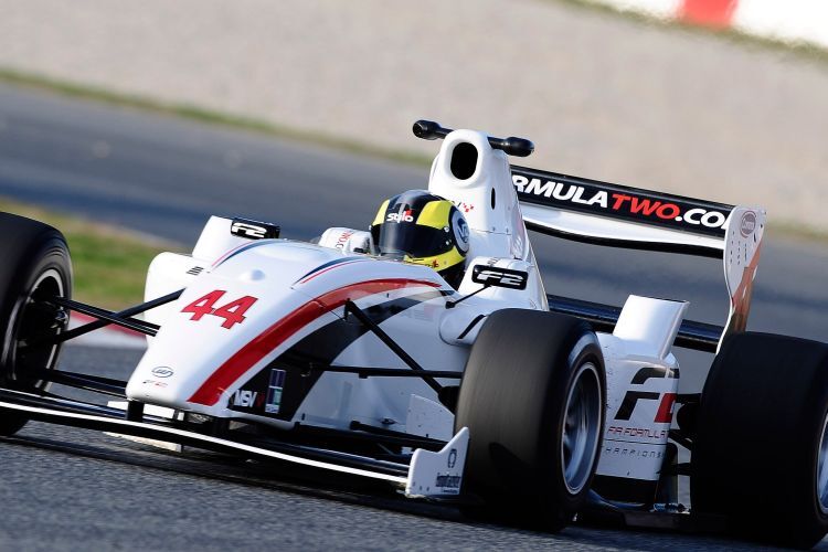 Andy Soucek (ESP) im neuen Formel 2 Williams