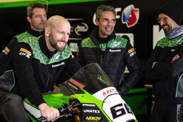 Tom Sykes ist zurück bei Kawasaki