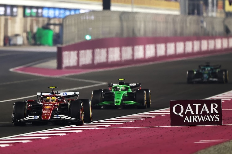 Hamilton und Bortoleto 