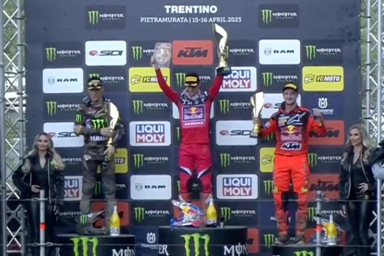 Jorge Prado gewann den Großen Preis von Trentino vor Maxime Renaux und Jeffrey Herlings