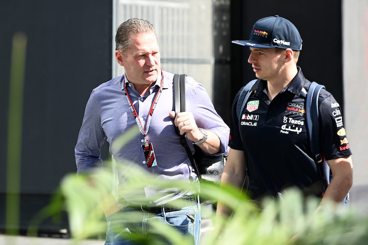 Jos und Max Verstappen