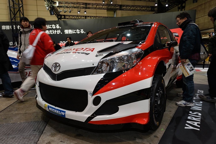 Der Toyota Xaris WRC in Gazoo-Design