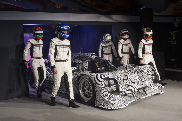Der neuen LMP1 von Porsche heisst 919 hybrid