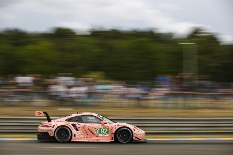 Platz zwei in der GTE-Klasse für die rosa Sau von Porsche