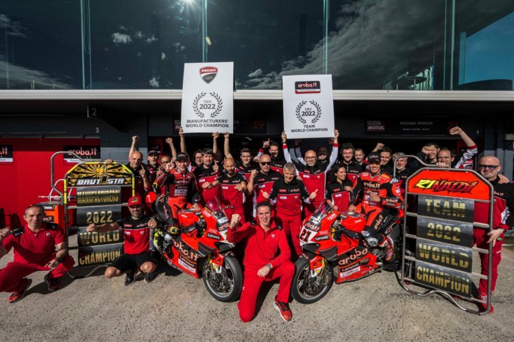 Ducati feierte sich als bestes Team und bester Hersteller