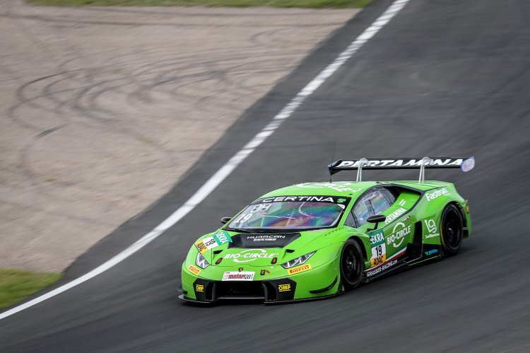 Der Lamborghini Huracán GT3 von Ezequiel Perez Companc/Mirko Bortolotti