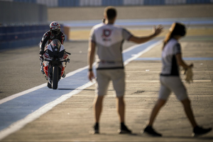 Bimota rückt zum Jerez-Test an)