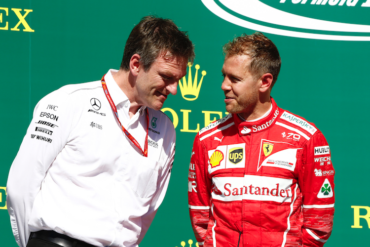 James Allison und Sebastian Vettel