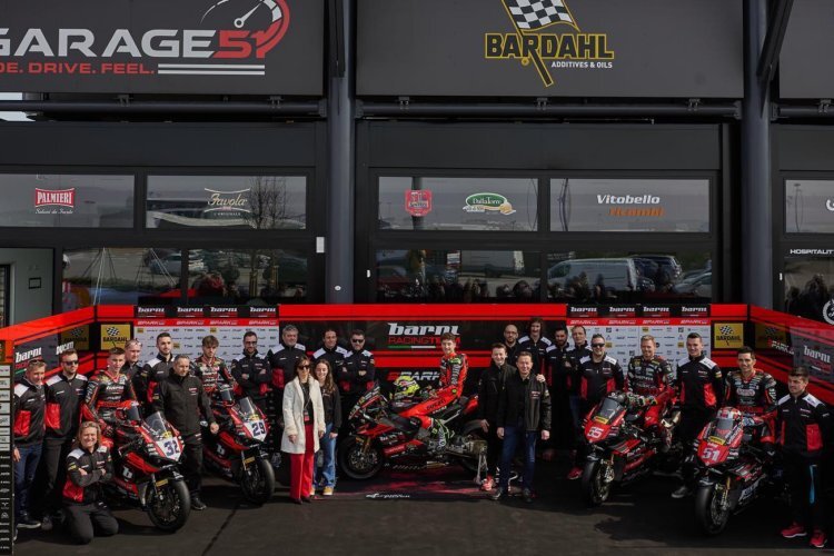 Das Team Barni Spark Ducati 2022