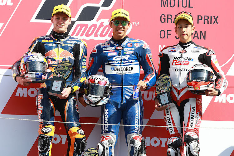 Moto3 - Binder, Bastianini, Ono