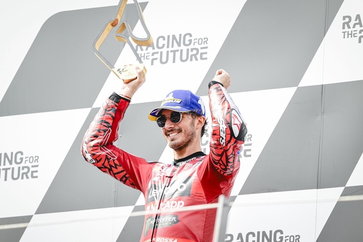 Spécialiste de Spielberg et à nouveau leader du championnat : Francesco Bagnaia