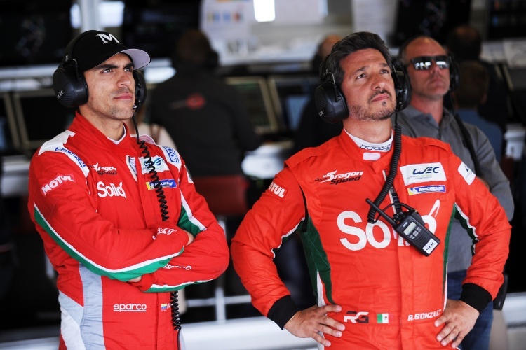 Gehen in der FIA WEC nun getrennte Wege: Pastor Maldonado (li.) und  Roberto Gonzalez