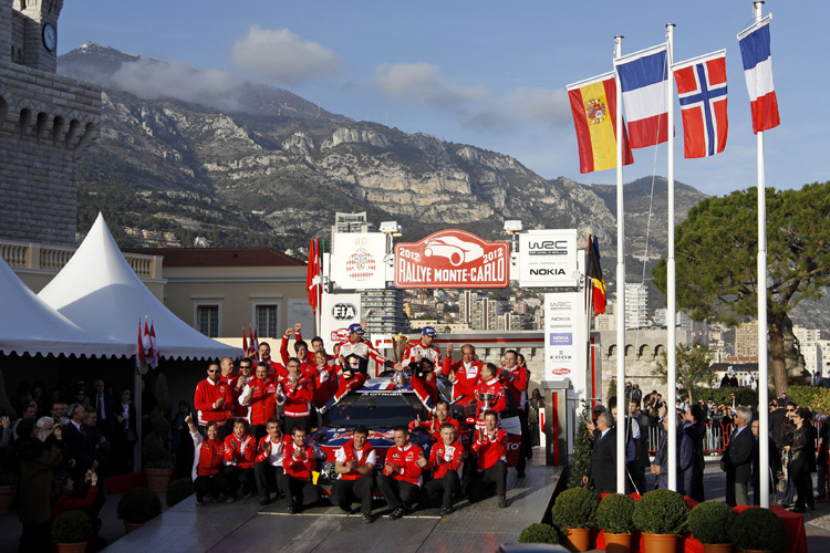 Die WM-Saison 2013 beginnt mit der Rallye Monte Carlo.