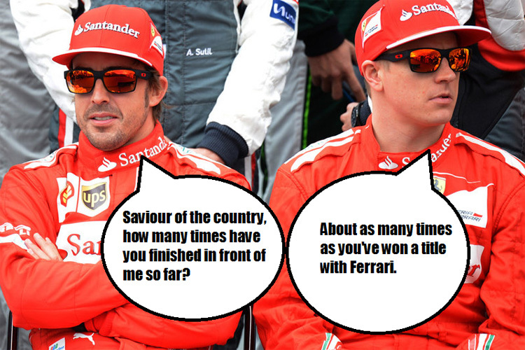 Im Internet erzeugt die Ferrari-Durststrecke viel Spott und Hohn