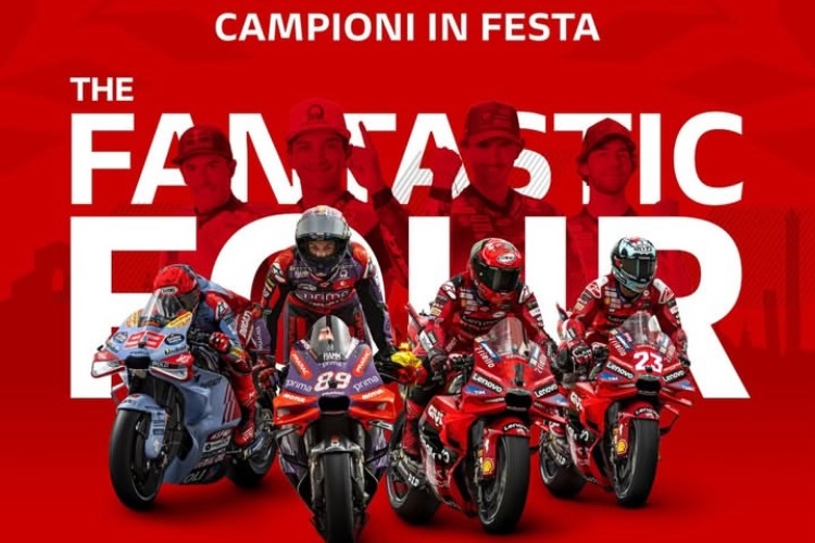 Les as du MotoGP, du Championnat du Monde Superbike et du MXGP seront à la grande fête Ducati