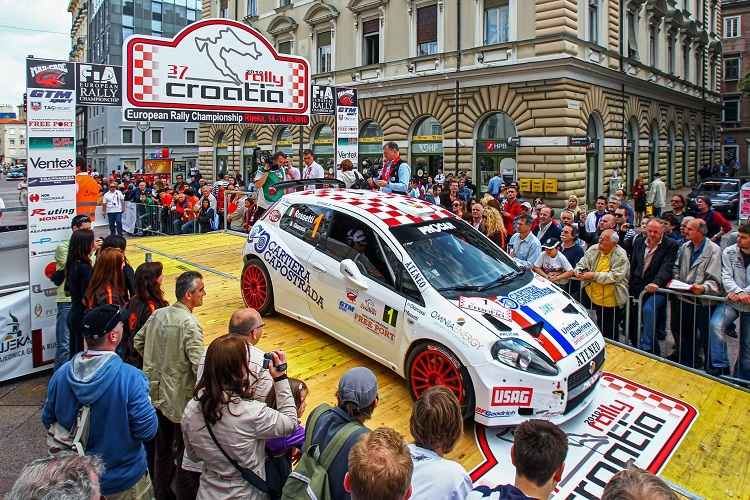 Start der Rallye Kroatien 2020