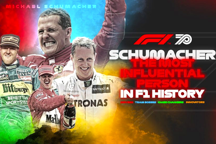 Michael Schumacher steht für die Formel-1-Fans an erster Stelle