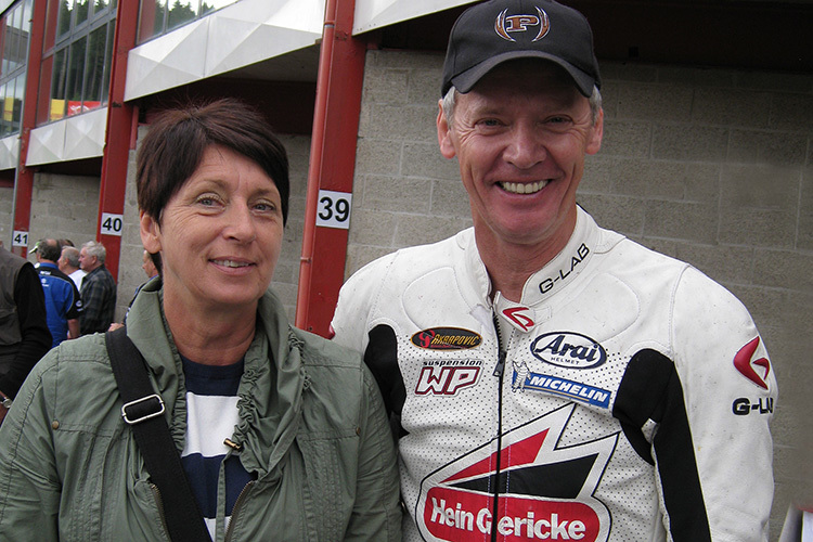 Peter Rubatto mit Gattin Karin in Spa-Francorchamps 2012