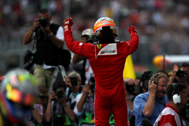Fernando Alonso siegte