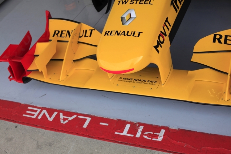 Die Nase der Renault R30