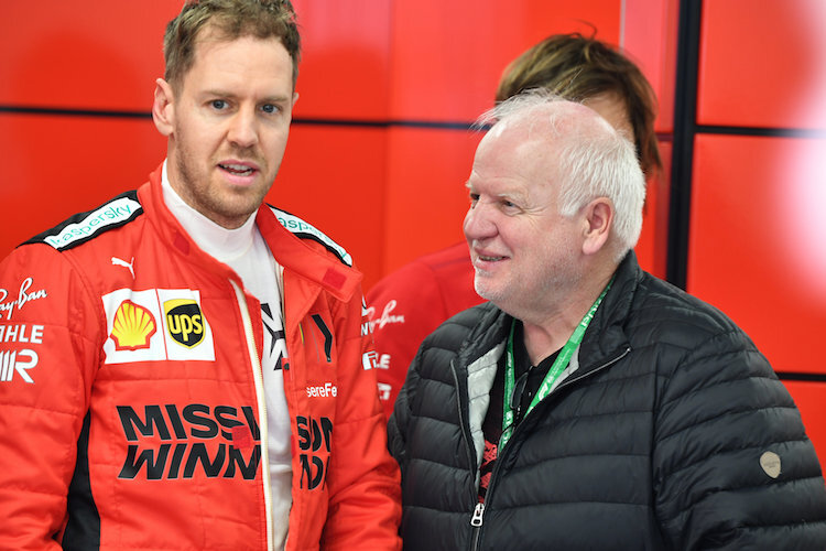 Sebastian Vettel und sein Vater Norbert