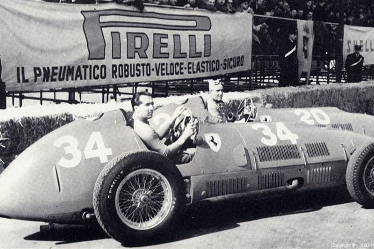50er Jahre, Alberto Ascari, das springende Pferd, Pirelli