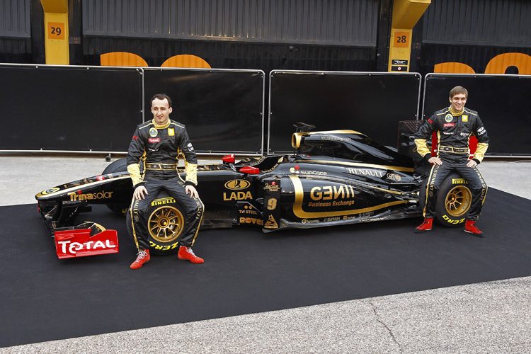 Kubica und Petrov mit dem Renault R31