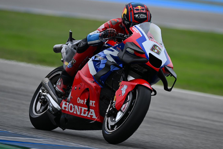 Hondas MotoGP-Testfahrer Stefan Bradl