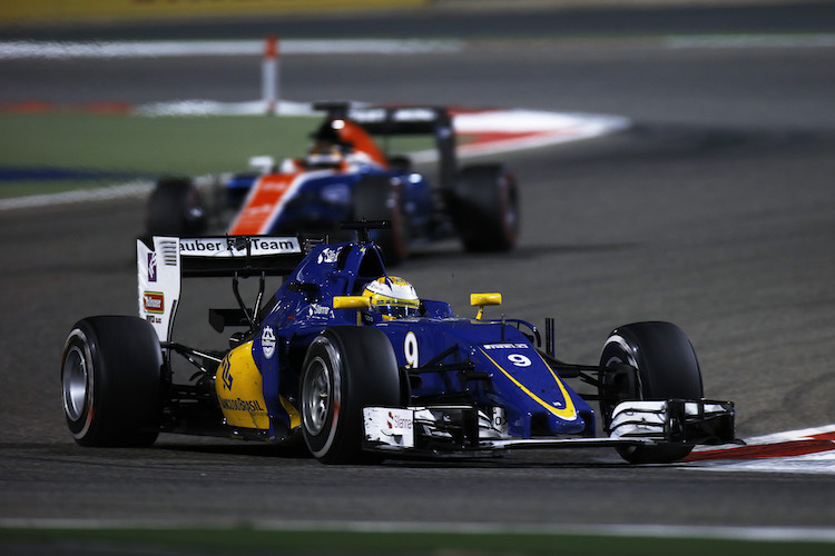 Sauber-Fahrer Marcus Ericsson im Bahrain-GP