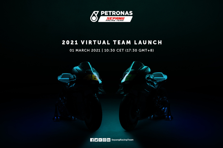 Am Montag treten die Yamaha M1 von Valentino Rossi und Franco Morbidelli ins Rampenlicht