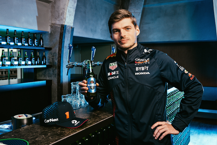 Max Verstappen ist der neue Markenbotschafter von Heineken