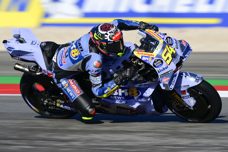 Fermin Aldeguer landete am Samstagmorgen auf Platz 1